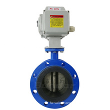 Bundor DN50-DN1200 5K/10K/150LB Butterfly Valve Motorized Flanged Butterfly Valve